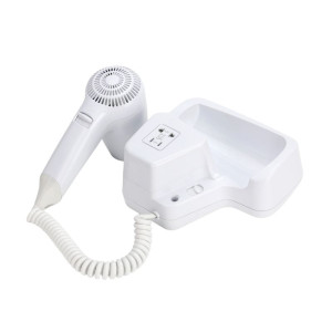 Sušilo za kosu za zid 1100 W Bijelo — Hotel & Spa
