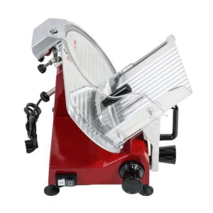 Gravitacijska rezačica za šunku Ø 220 mm 120 W crvena
