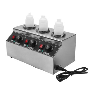 Chauffe Chocolat Triple Dynasteel: Električni profesionalni bain-marie za čokoladni umak