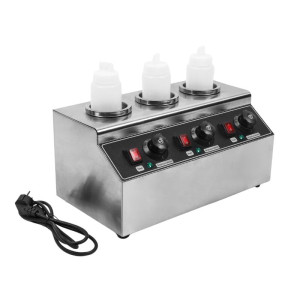 Chauffe Chocolat Triple Dynasteel: Električni profesionalni bain-marie za čokoladni umak