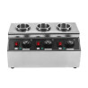 Chauffe Chocolat Triple Dynasteel: Električni profesionalni bain-marie za čokoladni umak