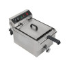 Profesionalna friteza 13 L 3000 W s ispuštanjem - Inox