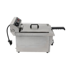 Profesionalna friteza 13 L 3000 W s ispuštanjem - Inox