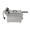 Profesionalna friteza 13 L 3000 W s ispuštanjem - Inox