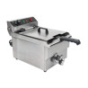 Profesionalna friteza 13 L 3000 W s ispuštanjem - Inox