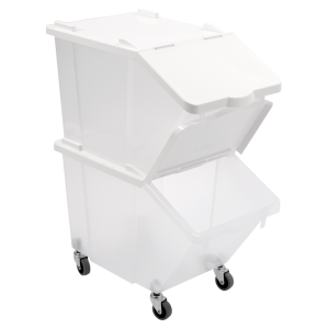Kutija za sastojke 30 L s poklopcem - Paket od 2 - Gilac