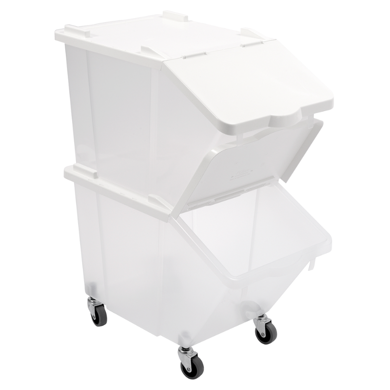 Bac à Ingrédients 30 L avec Couvercle - Lot de 2 - Gilac Bac à Ingrédients 30 L avec Couvercle - Lot de 2 - Gilac