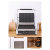 Grill Panini Pro 2200 W Rebrasti 340x220 mm Inox