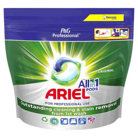 Kapsule za pranje rublja Allin1 Pods Regularno pranje - 70 doza - Ariel Professional