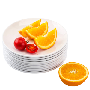 Okrugli tanjur melamin Ø 17,7 cm bijeli - Set od 10