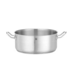Faitout en Inox sans Couvercle - Kitchen Line - 7,3 L - ø 280 mm - Hendi