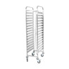 Inox Patisserie Ljestve 16 razina - 600 x 400 mm - Dynasteel
