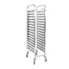 Inox Patisserie Ljestve 16 razina - 600 x 400 mm - Dynasteel