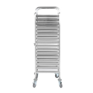 Inox Patisserie Ljestve 16 razina - 600 x 400 mm - Dynasteel