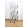 Échelle Gastronorme GN 1/1 15 Niveaux Inox Roulettes