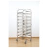 Échelle Gastronorme GN 1/1 15 Niveaux Inox Roulettes