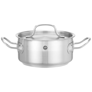 Faitout avec Couvercle Profi Line  28 cm - Marque HENDI - Fourniresto