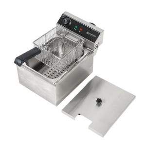 Friteza Profesionalna 10 L 3000 W Inox — Termostat