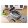Friteza Profesionalna 10 L 3000 W Inox — Termostat