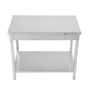 Table Inox 1200x700 mm avec Étagère Basse — Pro CHR