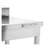 Stol Inox 1000x600 mm Naslon i Donja Polica
