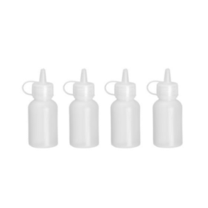 Mini Flacon Distributeur HENDI - 50 ml - Lot de 4 | Équipement cuisine professionnel