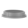 Poklopac s otvorom za okruglu kantu za smeće - Ø 570 mm HENDI: profesionalno upravljanje otpadom