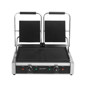 Grill Panini Double - Rebraste Ploče - Obnovljeno