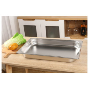 Bakar Gastro GN 1/1 Inox - Dubina 65 mm - 9 L Dynasteel: Profesionalna kvaliteta