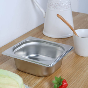 Bac Gastro GN 1/6 Inox - Dubina 65 mm - 1 L - Dynasteel