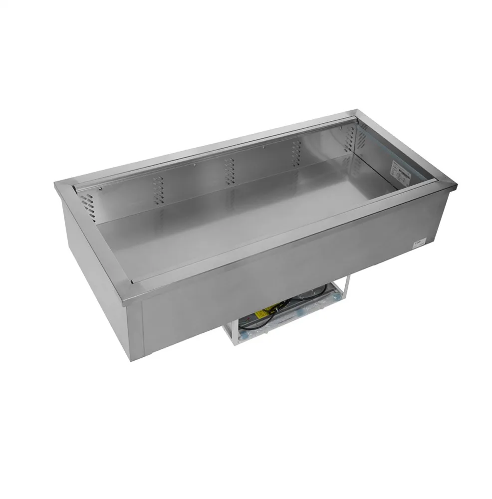 Ventilirani rashladni spremnik od nehrđajućeg čelika - 4 GN 1/1 - 127 L