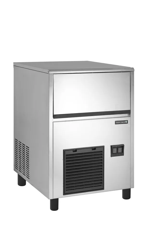 Stroj za led od nehrđajućeg čelika - 37 kg / 24 h