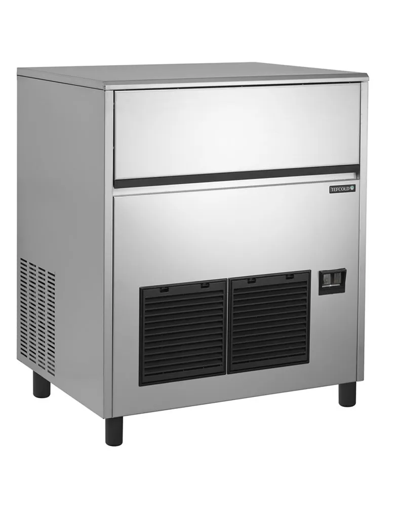 Stroj za kockice leda od nehrđajućeg čelika - 85 kg / 24 h