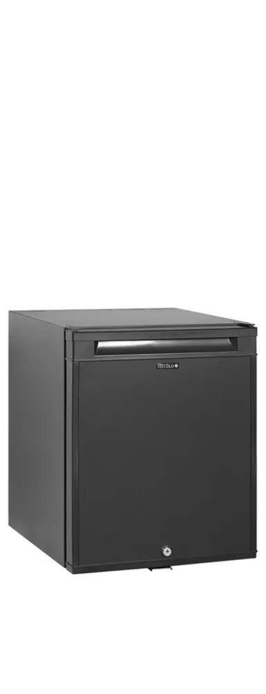 Mini hladnjak za bar s punim vratima crni - 24 L
