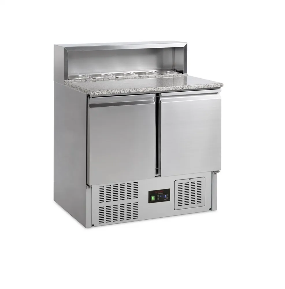 Pult za Pizzu GN 1/1 - 2 Vrata - 230 L