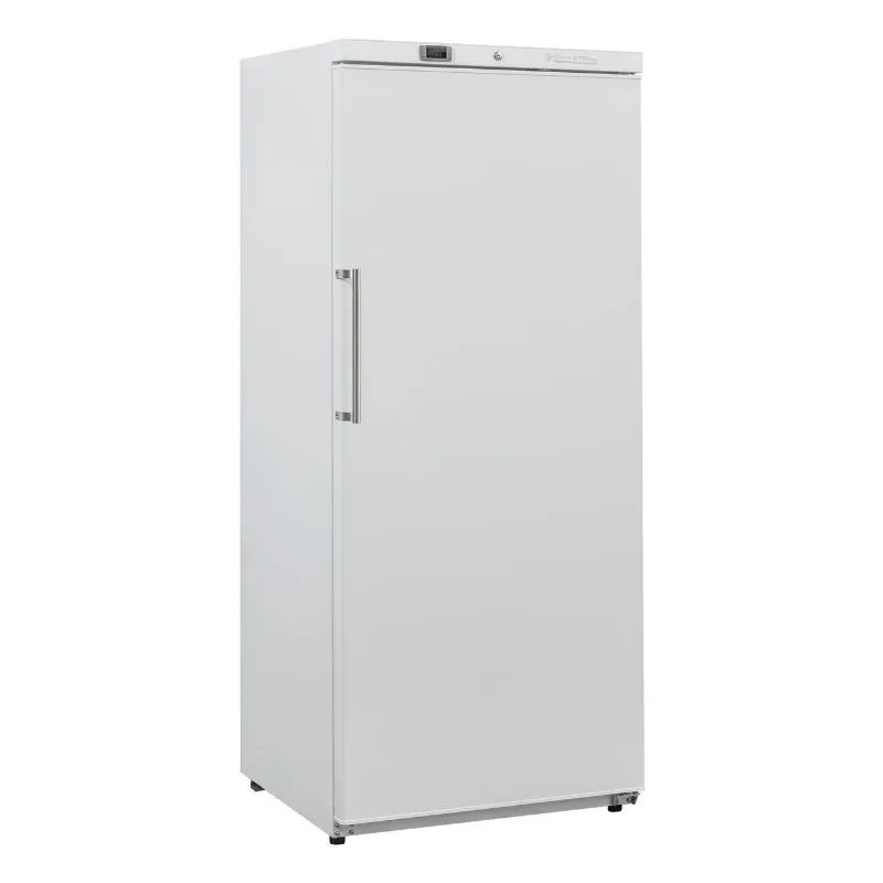 Profesionalni zamrzivač 510 L Ventilirano hlađenje -18/-22°C, Puna krilna vrata, Bijela, Plin R290a