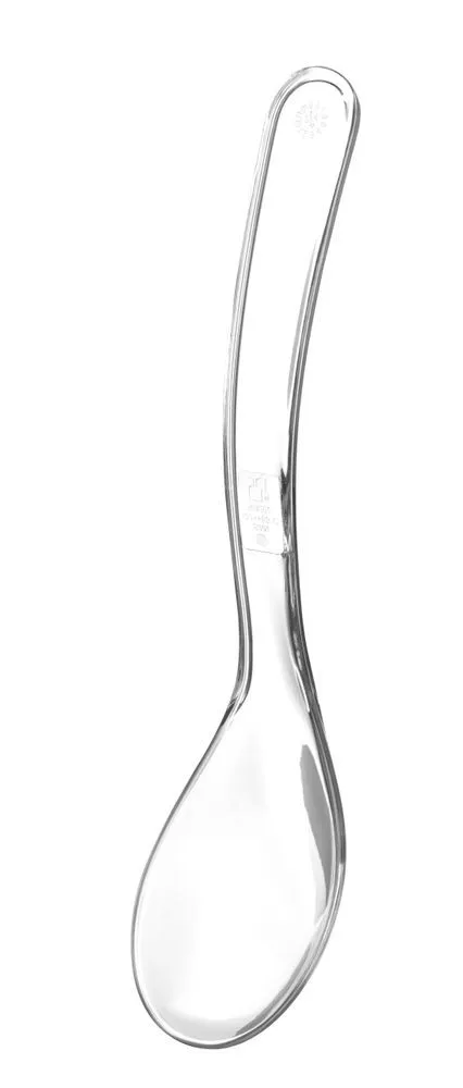 Žlica za salatu prozirna 235 mm