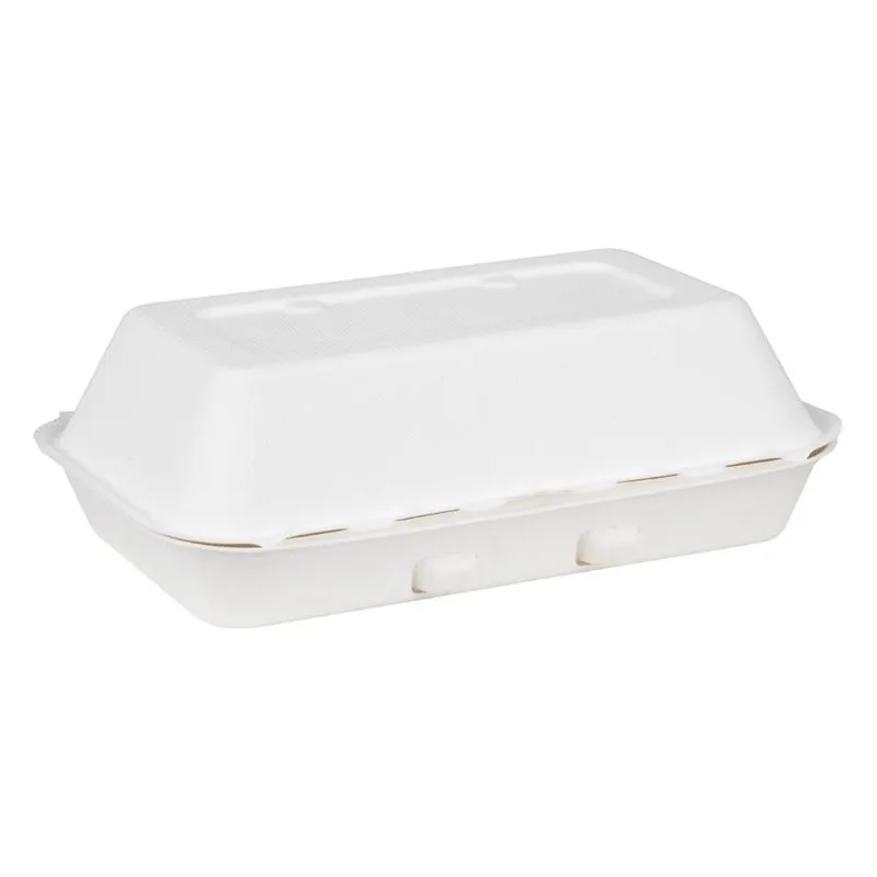 Kompostabilne posude za hranu od bagase Fiesta 400x335mm - Paket od 200 komada