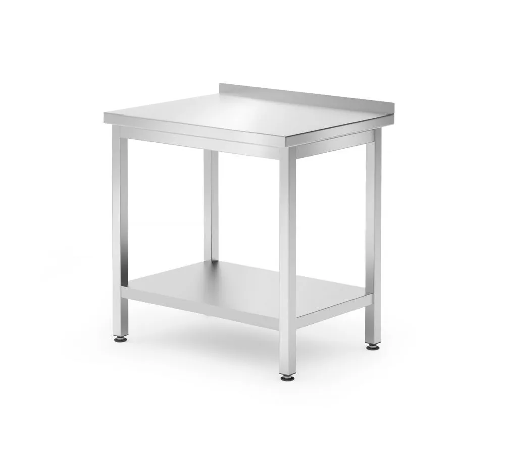Zidni radni stol Kitchen Line s policom - D 600 x Š 800 mm