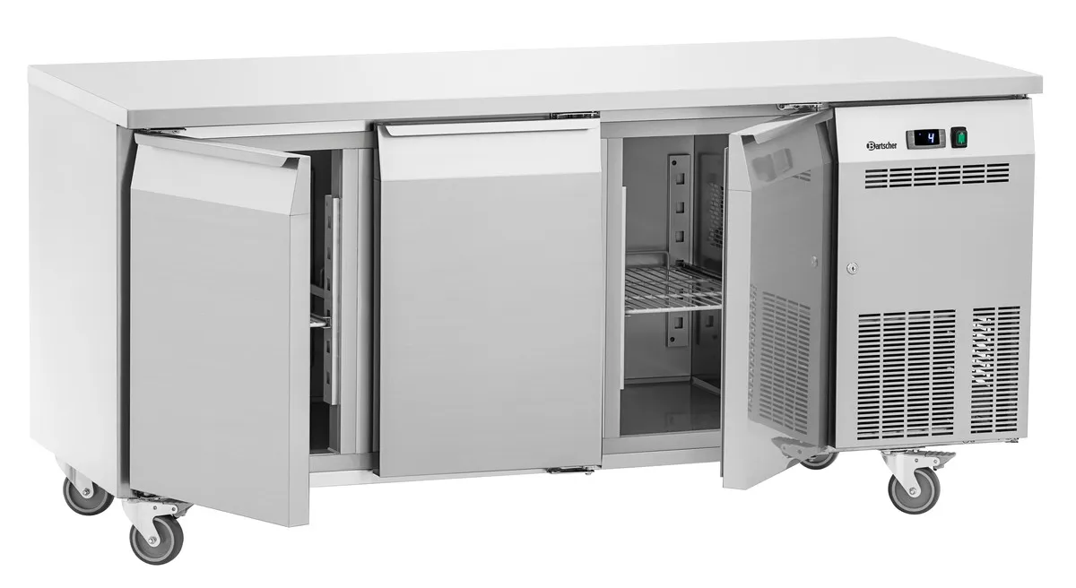 Pozitivni rashladni stol - 3 vrata GN 1/1 - Dubina 720