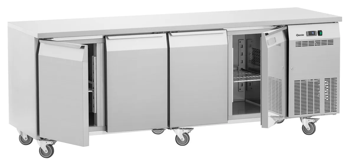 Pozitivni rashladni stol - 4 vrata GN 1/1 - Dubina 700