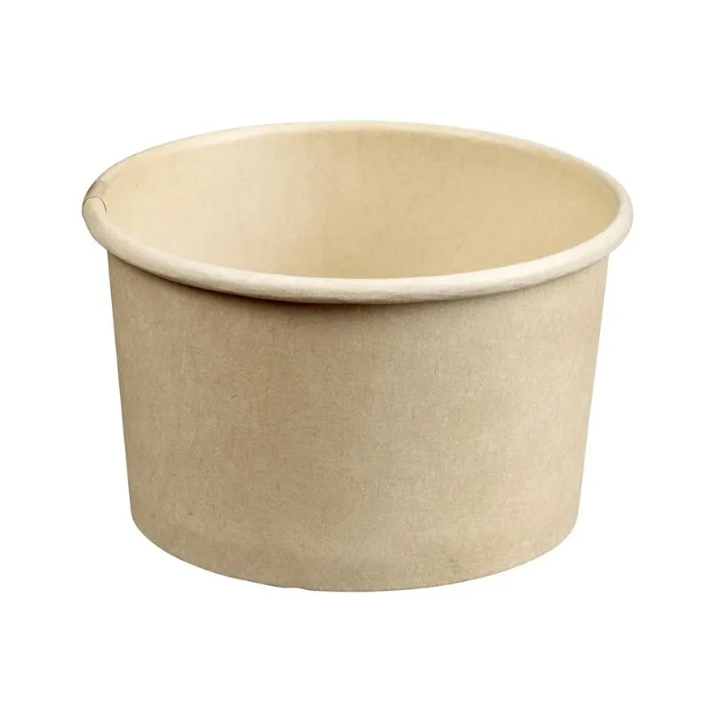 Posuda za sladoled i desert od bambusa Ø 70 mm - 105 ml - Paket od 50