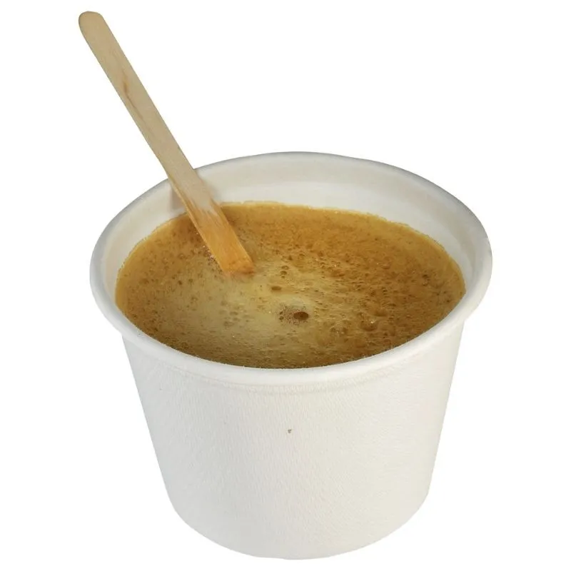 Posuda Bodega od šećerne trske Ø 77 mm - 140 ml - Paket od 25