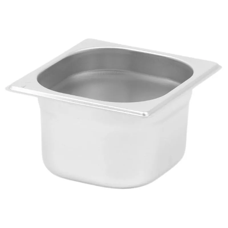 Bac Gastro GN 1/6 Inox - Dubina 100 mm - 1,6 L