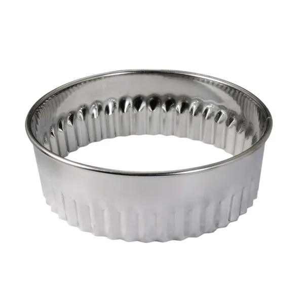 Rezači valoviti okrugli od nehrđajućeg čelika - ⌀ 30 do 100 mm - Set od 8