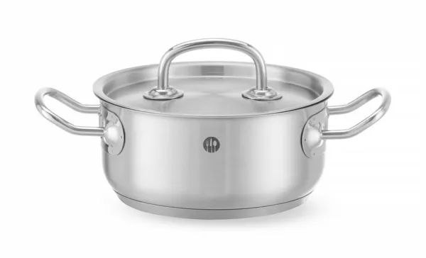 Lonac s poklopcem Kitchen Line - promjer 16 cm - 1,5 L