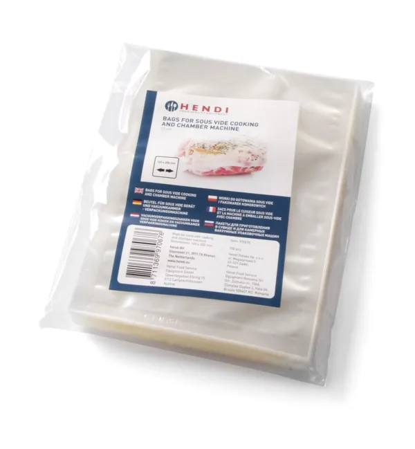 Vrećice za kuhanje pod vakuumom, glatke, 450 x 300 mm - Paket od 100