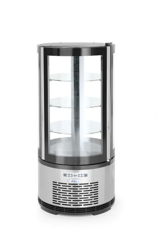 Okrugla vitrina za prikaz slastica - 100 L