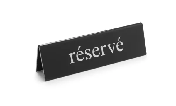 Stolni stalak rezerviran