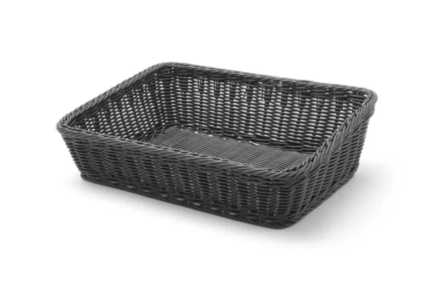 Crna pravokutna košara za kruh - 400 x 300 mm